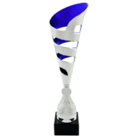 39cm Fox - Silver/Blue Cup