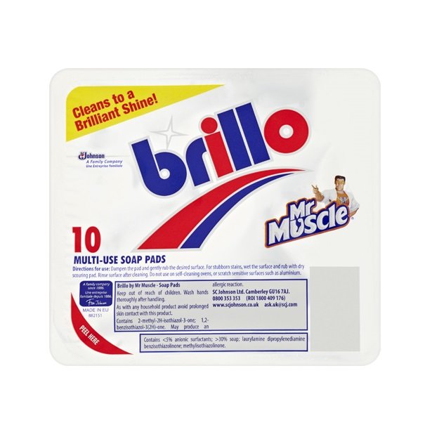 Brillo Pads 10's Wilsons Import, distribution and wholesale of