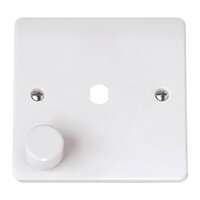 1G SINGLE DIMMER PLATE & KNOBS