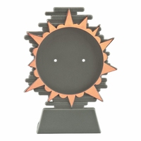 140mm Plastic Blaze Disc Holder (Bronze)