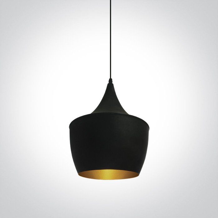 One Light Retro Aluminium Pendant 160CM 63044/B/BS