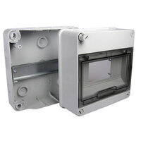 Gewiss GW40003 IP55 Surface Mounted Enclosure 8 Module