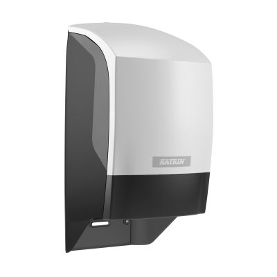 KATRIN SYSTEM 2-ROLL TOILET DISP WHITE NO CC
