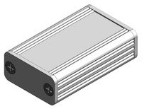 Aluminium Cases also for D Sub 50 to 100mm long, 16mm high x 41.3mm wide