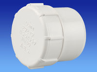 Waste Access Cap 40mm (1.5 inch) White EP40PW