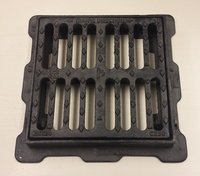 Hinged Cast Iron Grate 250x250mm (10") C250