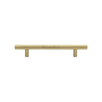 C0361-128-SB - Heritage Brass Cabinet Pull Bar Design 128mm CTC Satin Brass Finish