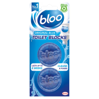 Bloo Toilet Blocks Blue x 2 x 24 packs (48)