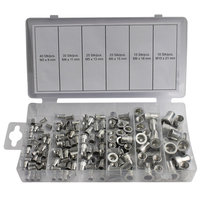 150pce Aluminium Nut Rivet Assortment