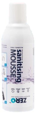 400ML ZERO - SANITISER MOUSSE - ALCOHOL FREE