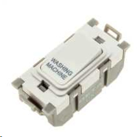 GRID SWITCH MARKED WASHING MACHINE WHITE