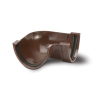 POLYPIPE RD503 BLACK 90DG ANGLE POLYFLOW 117mm