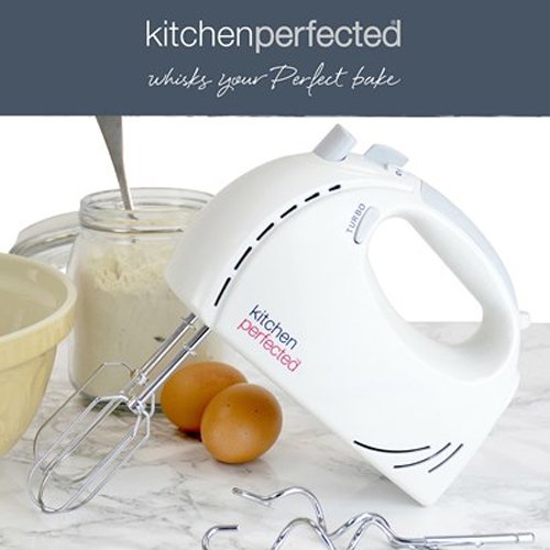 Lloytron 200w 5-speed Handheld Mixer - White | E5433W