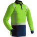 D/N L/S Segmented Tape Microfibre Polo