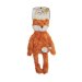 Rosewood 35030 MyDog Fox Plush Dog Toy 1x3