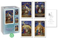 Christmas Blessings Box/18 Cards/4 Designs   (92786)