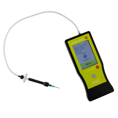 Gas Analyser used to measure Oxygen, Nitrogen, and Carbon Dioxide in food factories.