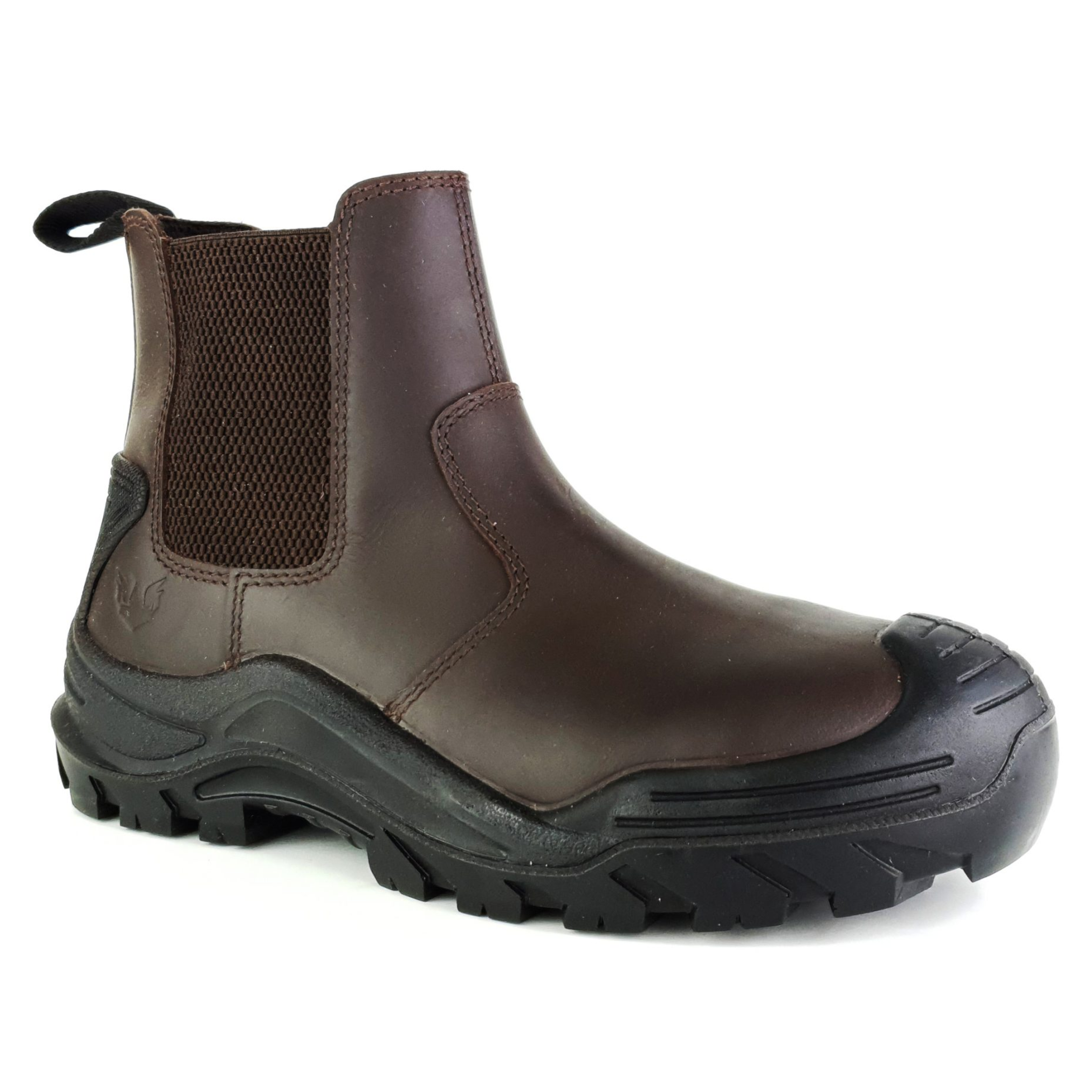 Jasper Dealer Boot, Brown, Oil/Acid/Chemical Resistant, S3 FO SC SR WPA