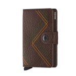 Secrid Miniwallet - Linea Espresso Stitch