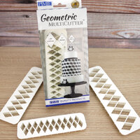 GEOMETRIC MULTICUTTER- DIAMOND, SET/3