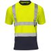Supertouch, Hi-Vis 2 Tone Yellow/Navy T-Shirt