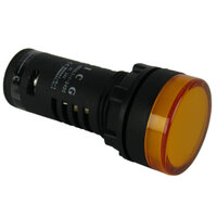 AD56LT-Y230 | Yellow LED Pilot Lamp Test 22.5mm 230VAC