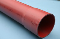 Red ESB Ducting x 6 Metre 125mm (5inch)