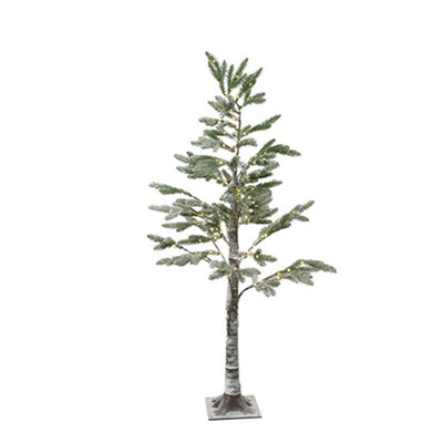 Mirco LED Pine Tree with Snow - 6ft