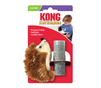 KONG Cat Toy - Refillable Catnip Hedgehog x 1