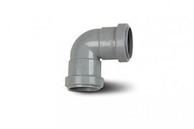 Polypipe WP15 32MM Pp 90&deg; Bend Grey