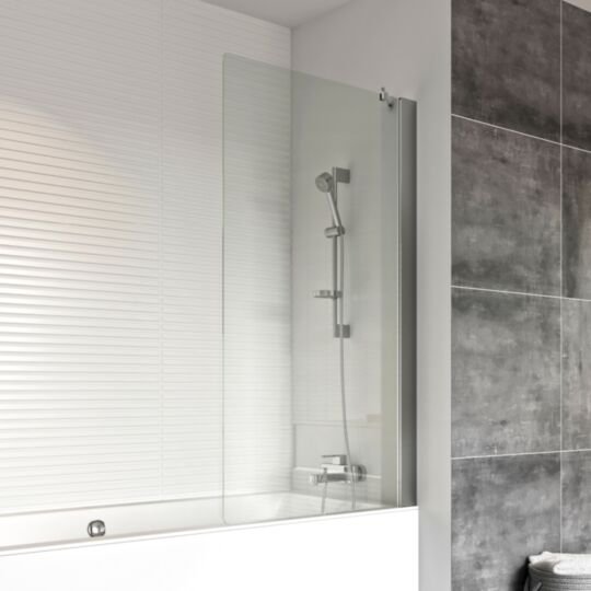Tucker French 800mm Fixed Bath Screen