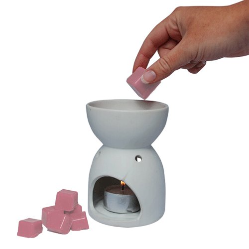 Wax Melt Bar - Cashmere & Pearls in holder