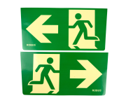 1pcs left and 1pcs right running man legend stickers for R8MLEDDE