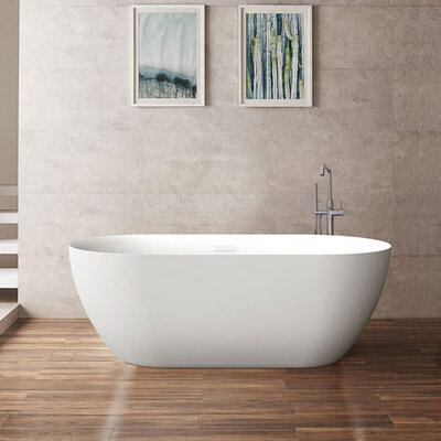 Sorrento Double Ended 1500x720x600 White