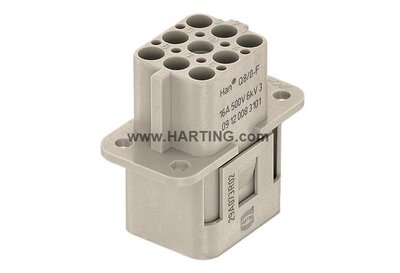 09120083101 8+ Earth Female Connector Crimp Terminal Size Compact (Current Rating  0V  16A)