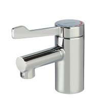 Bristan Solo2 Basin Mixer Tap with Long Lever and Copper Tails SOLO2-T3LL