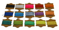 Bracelet Cord Assorted Colour 1mm x 10 - 15pk