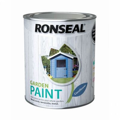 Ronseal Garden Paint 750ml Cornflower 37399