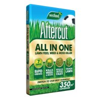Westland Aftercut All In One Lawn Feed Weed & Moss Killer 350m� 11.2kg