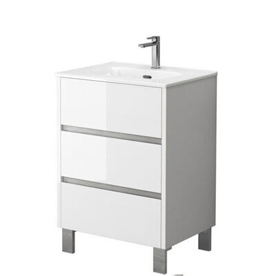 Harvey 60cm Vanity Unit - Gloss White