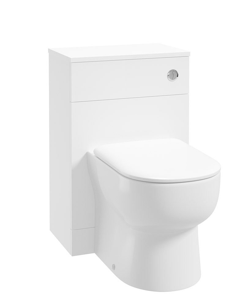 SCANDINAVIAN BACK TO WALL WC MATT WHITE UNIT