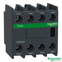 Telemecanique LADN40 4 NO Auxiliary Contact Block