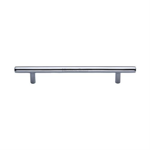 C0361-160-PC - Heritage Brass Cabinet Pull Bar Design 160mm CTC Polished Chrome Finish