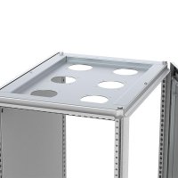 CFR0806 nVent Hoffman Fan roof plate, 800x600, Zinc plated