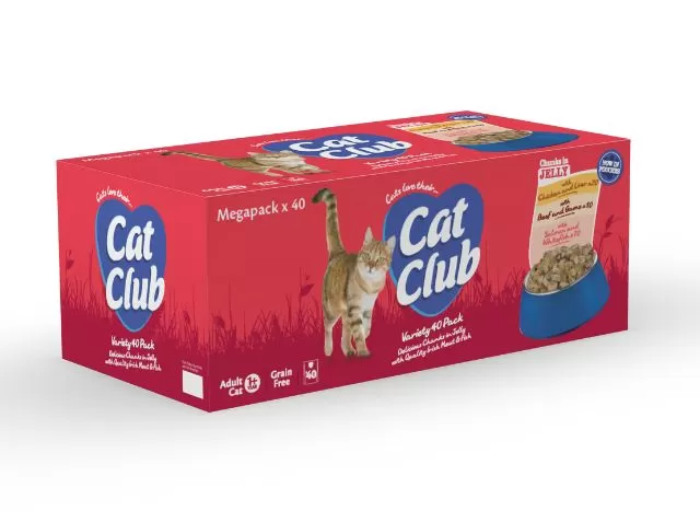 Cat Club Cat Pouch Variety in Jelly 100g 40pk x 1