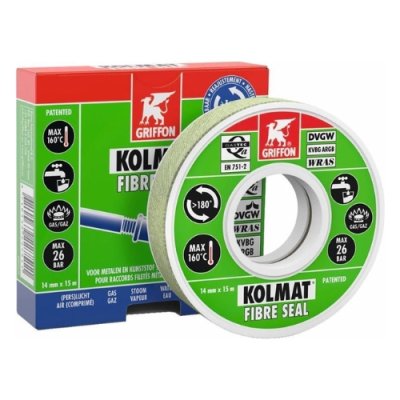 Kolmat fibre seal 14mm 15m