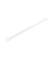 ASPECT ANGLE SUPPORT BAR 650MM MATT WHITE
