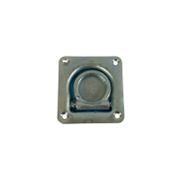 LASHING POINT INSET SPRING LOADED RING ZINC FINISH