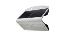 SOL 6.8W Solar LED Wall light with PIR IP65 White 4000K