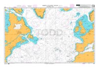 ADMIRALTY Chart - 4011 North Atlantic Ocean, Northern Part